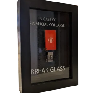 An Original 'I Am GPIO' Bitcoin Art Piece.