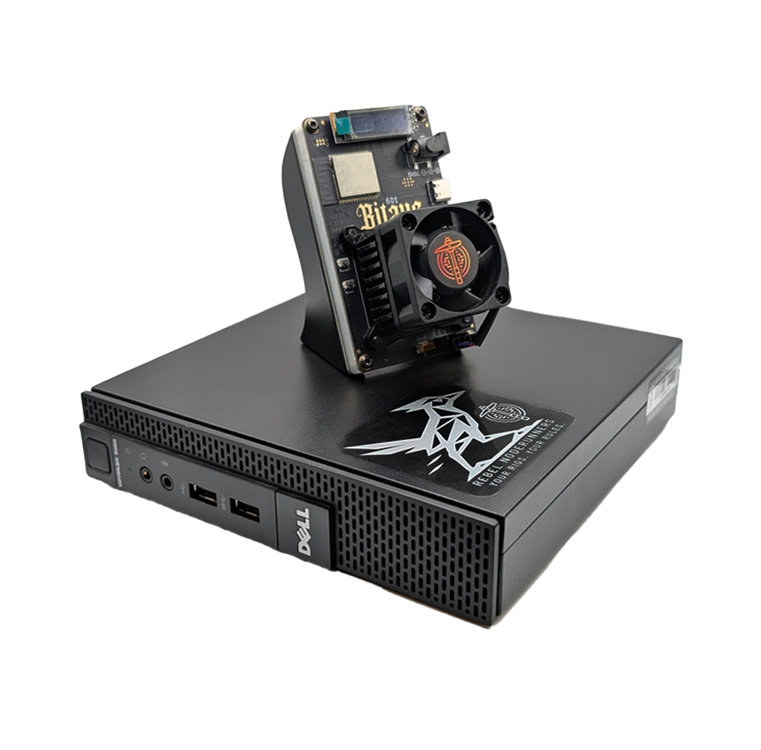 Bitaxe & Node - The Rebel NodeRunner Package by The Solo Mining Co