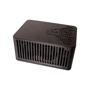 BitForge Nano Bitcoin miner with custom 3D-printed case and front airflow vents