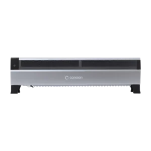 Front view of the Canaan Avalon Mini 3 Bitcoin miner with Canaan logo and ventilation grille