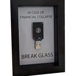 An Original 'I Am GPIO' Bitcoin Art Piece.